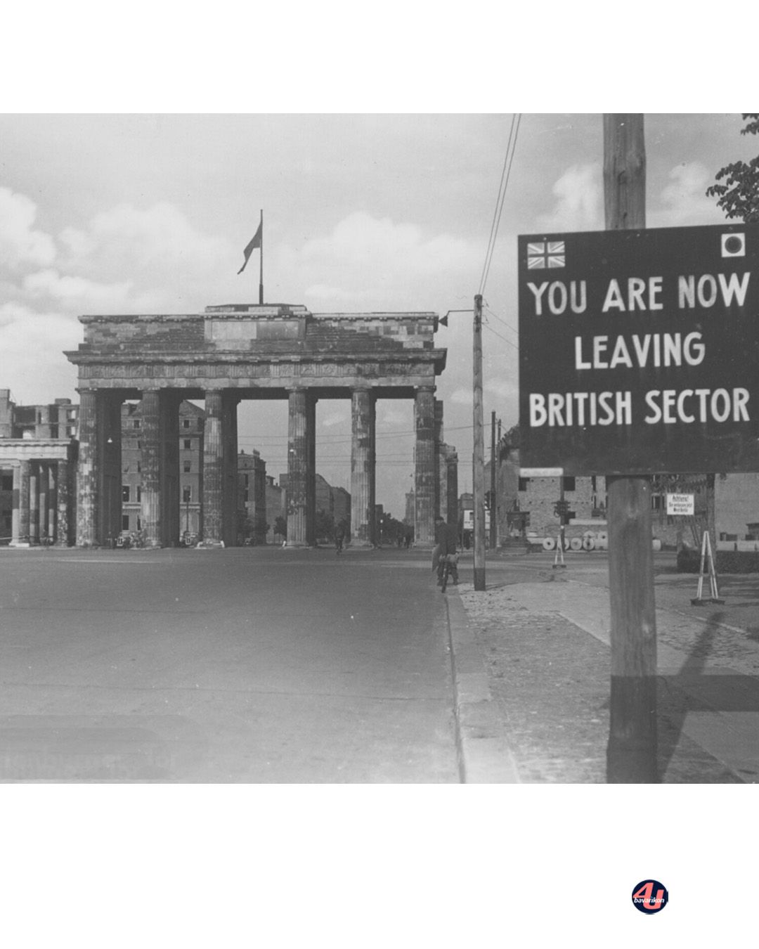 Brandenburger Tor 1950 © Bayerische Staatsbibliothek