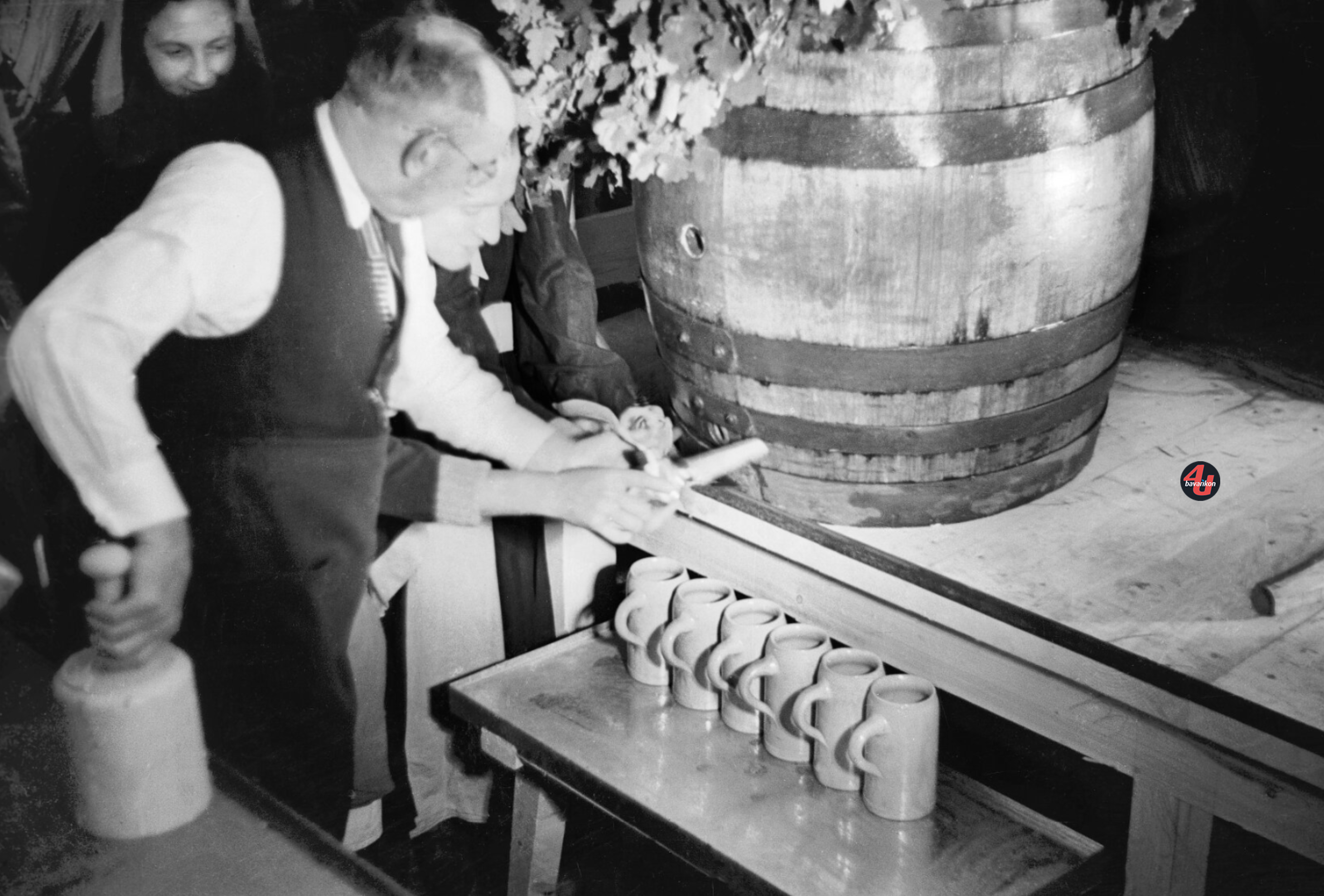 Thomas Wimmer Anstich 1950 © Bayerische Staatsbibliothek