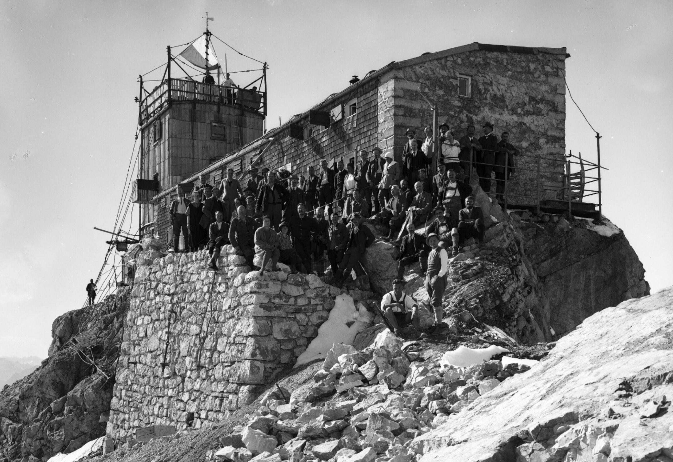25-Jahr-Feier Observatorium Zugspitze 1925
