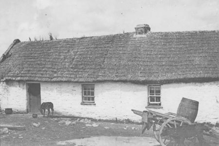 Altes irländisches Haus.