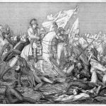 Zeichnung der Schlacht von Waterloo © Bayerische Staatsbibliothek