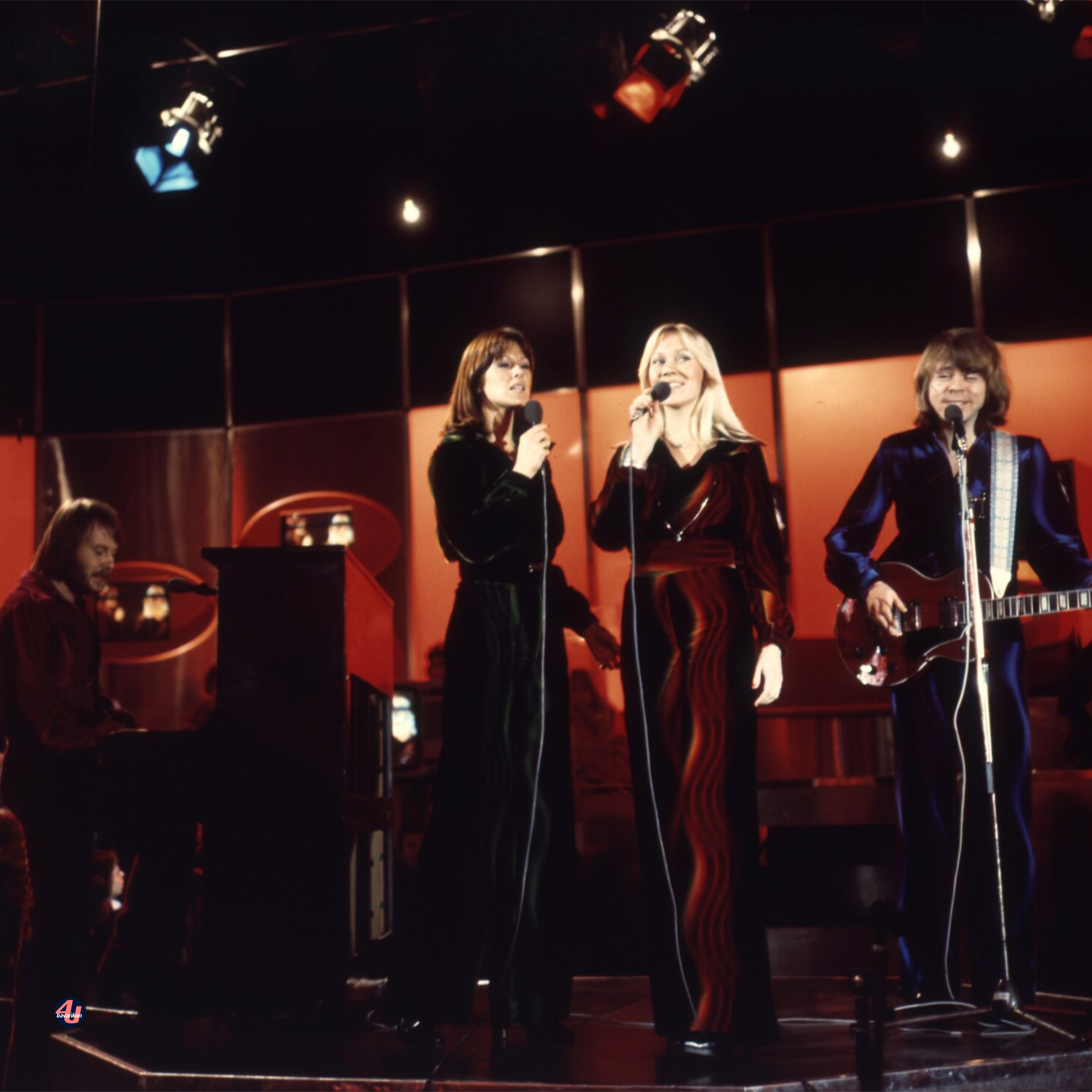 Auftritt von ABBA 1976 in der Sendung ZDF disco