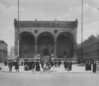 Bild der Feldherrnhalle aus dem Jahr 1925