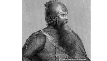 Grafik von Friedrich I. Barbarossa