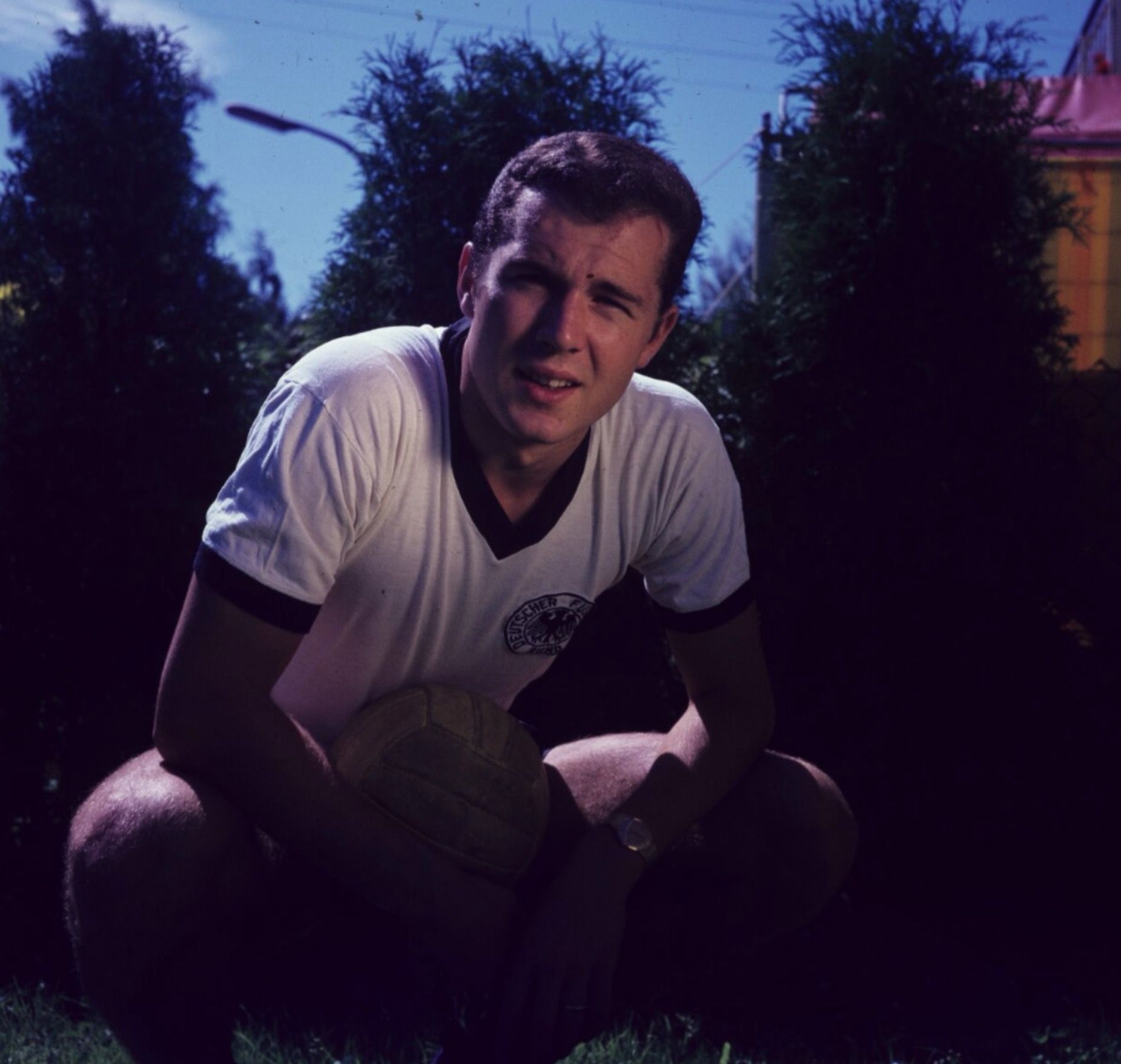 Foto von Franz Beckenbauer © Bayerische Staatsbibliothek/ Fruhstorfer