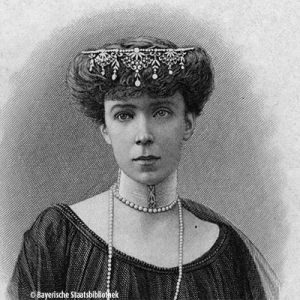 Zeichnung von Königin Elisabeth von Belgien