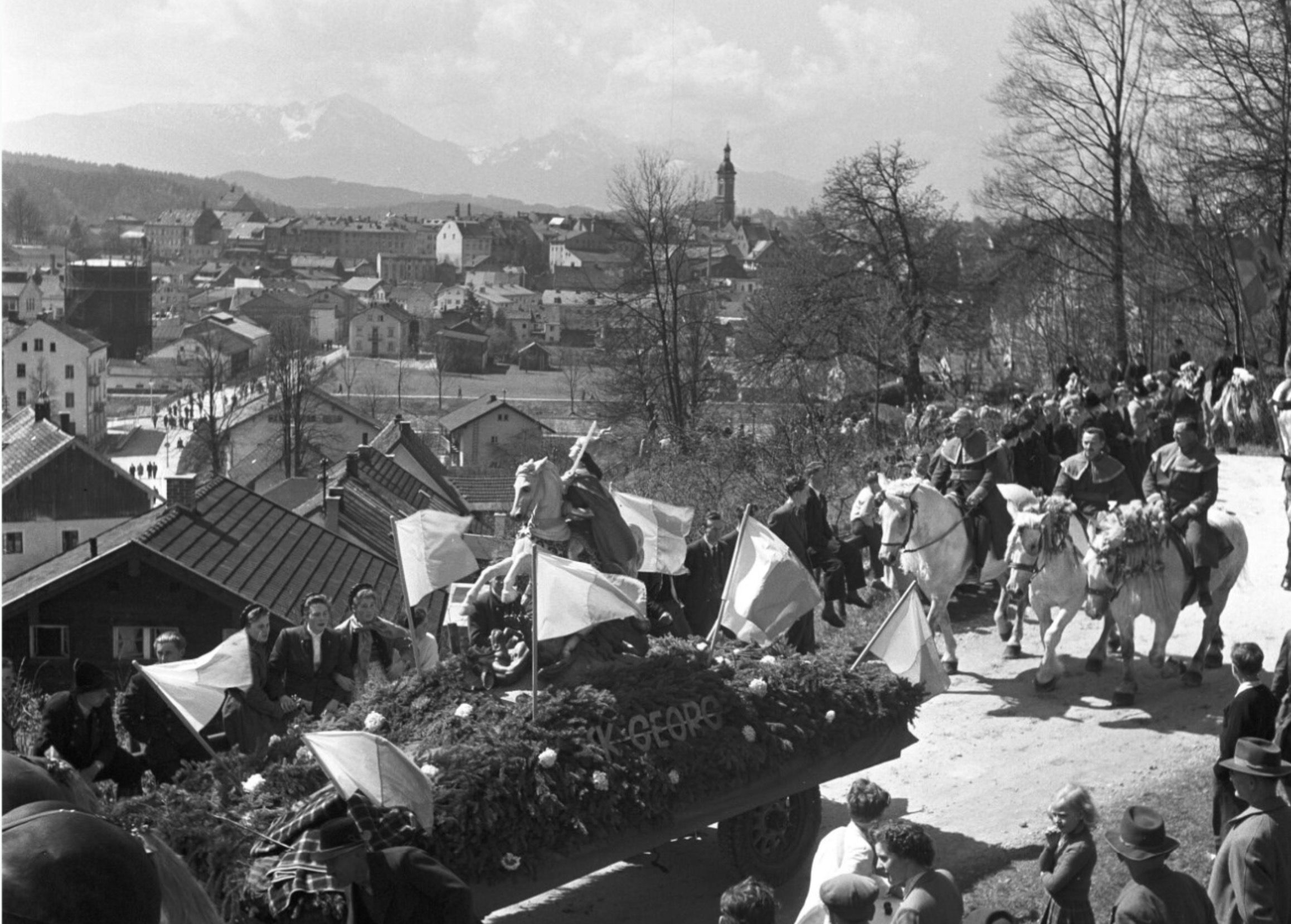 Traunsteiner Georgiritt 1957