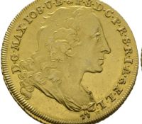 Münze mit Prägung von Max III Joseph