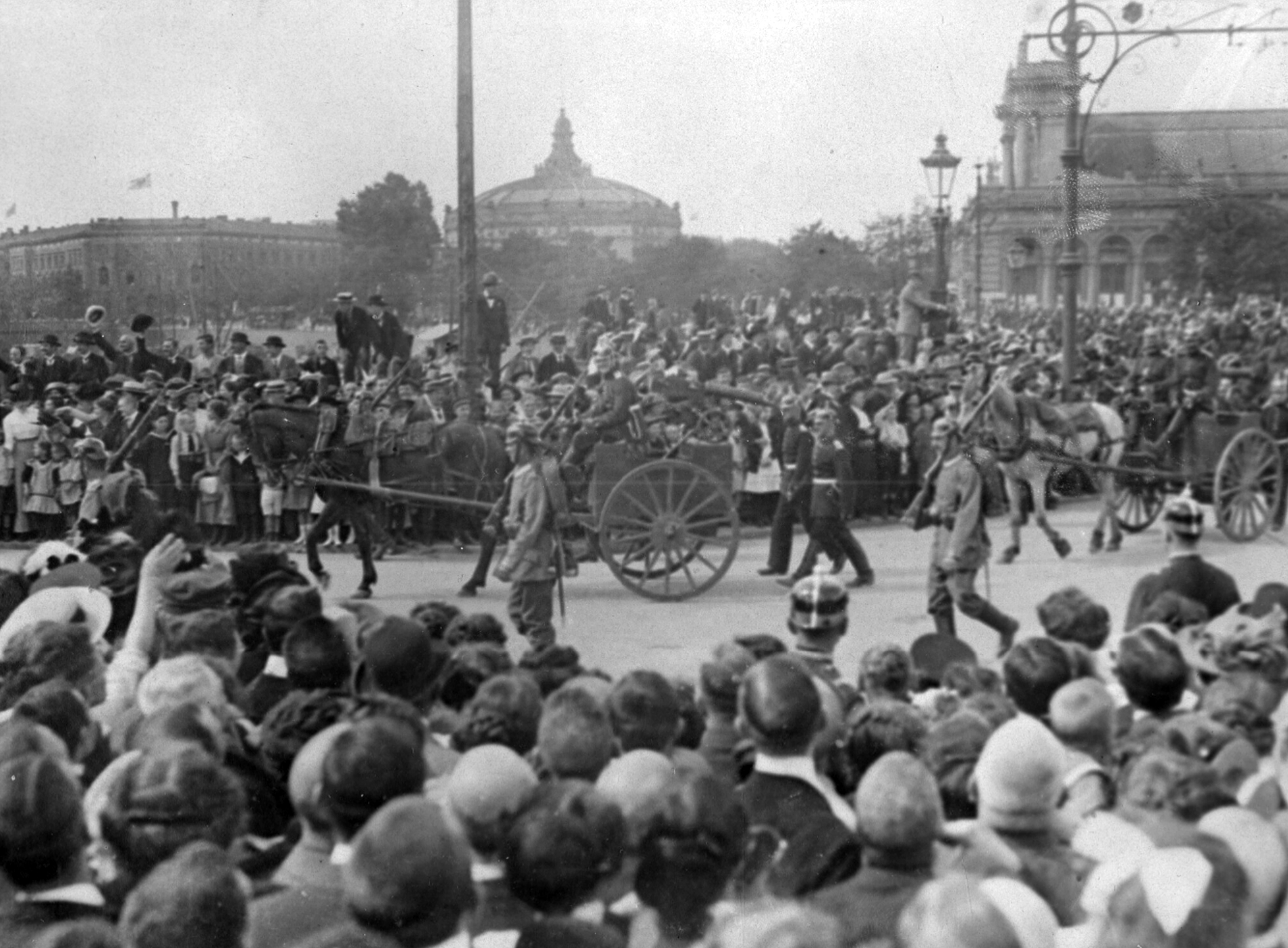 Militärparade Berlin 1915