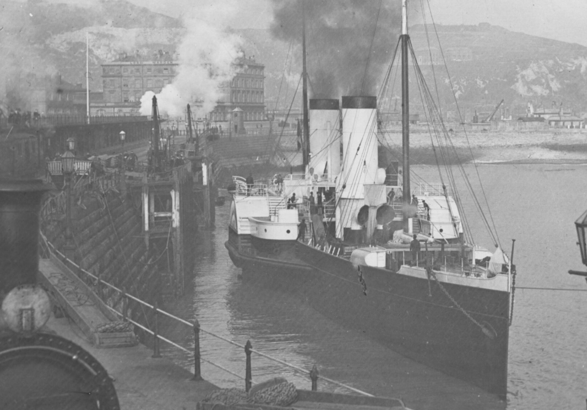 1890 Südküste zwischen Dover und Portland