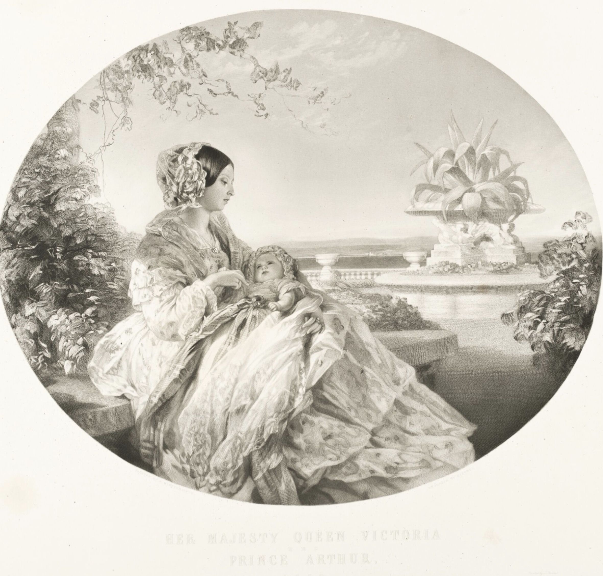 Victoria mit Sohn Arthur 