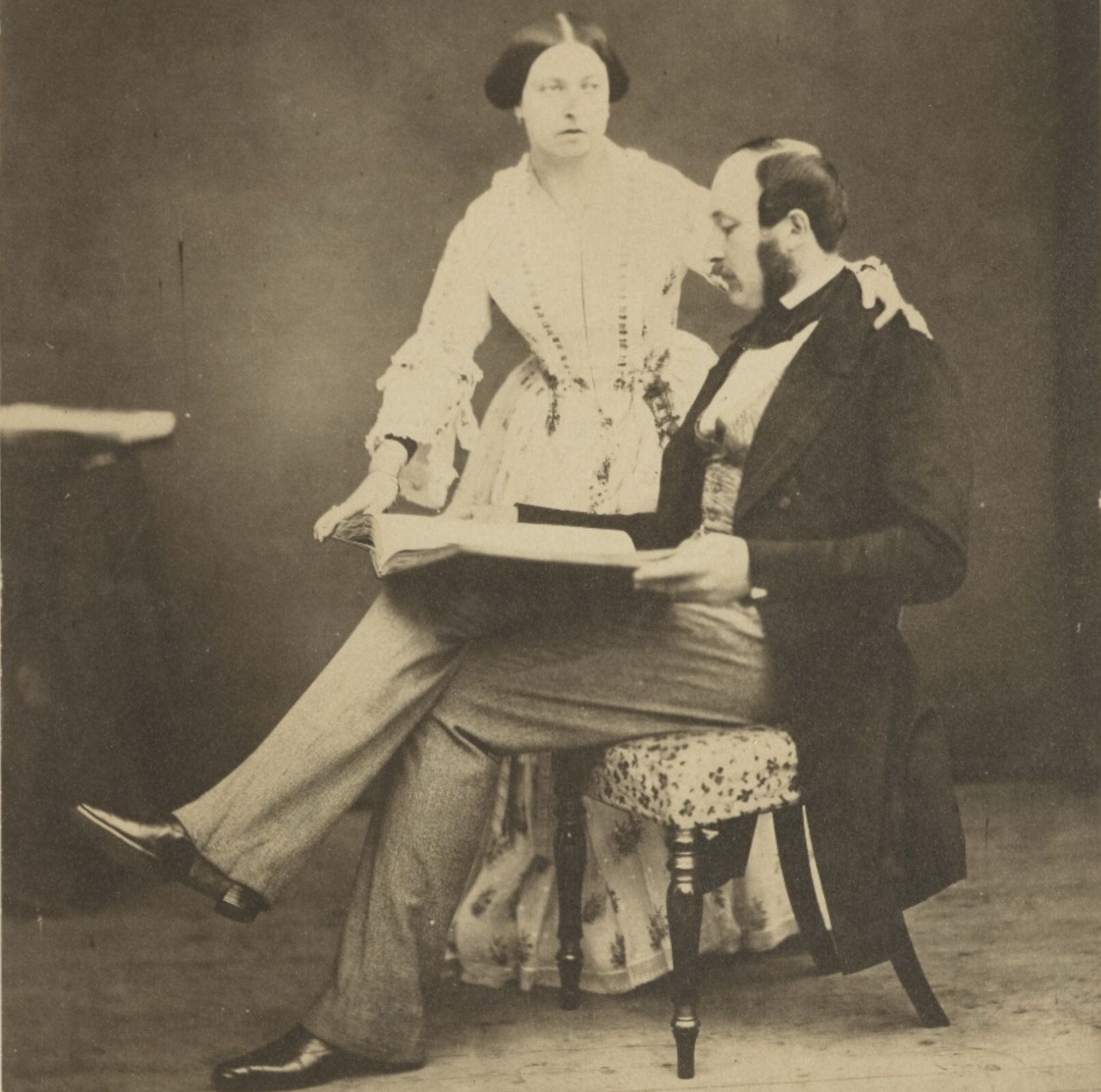 Albert und Victoria 1854