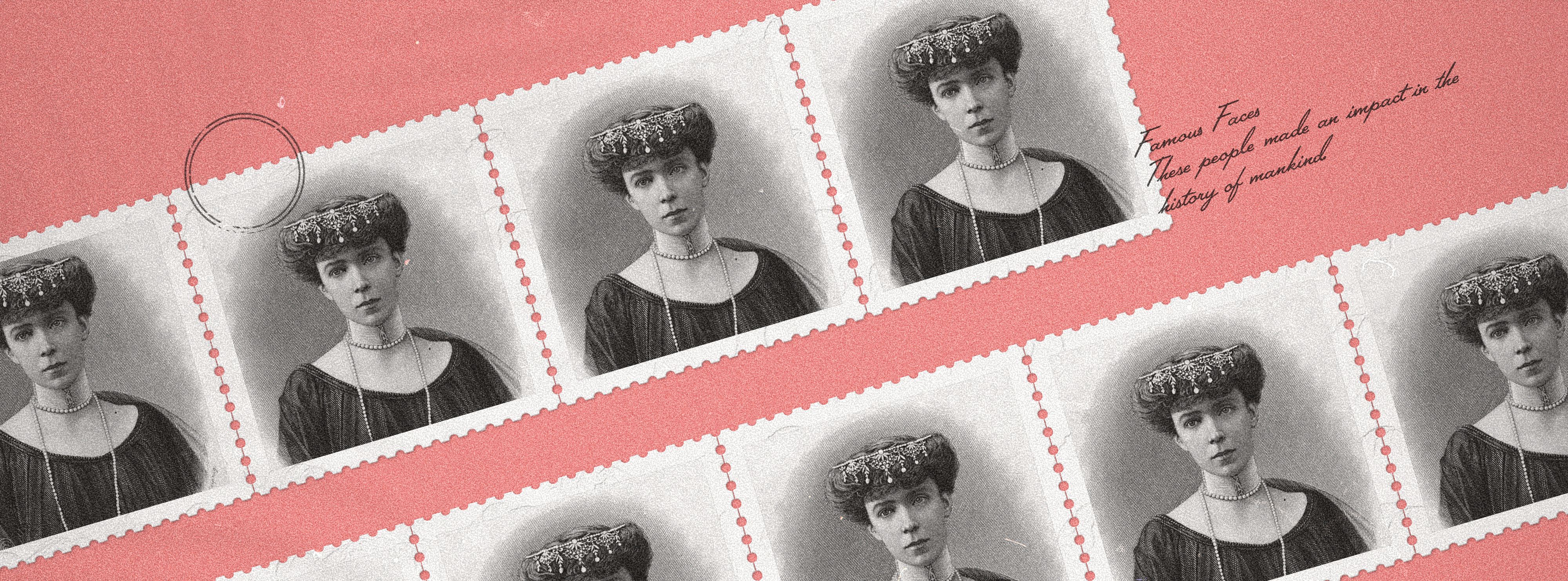 Zeichnung von Königin Elisabeth von Belgien