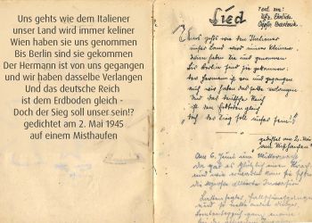 Lied der Verzweiflung