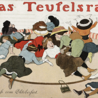Teufelsrad Plakat 1908