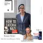 Foto von Roxane Becker SMÄK München und der Ausstellung zu How to catch a Nazi