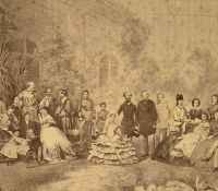 Familienfoto der Wittelsbacher um1863