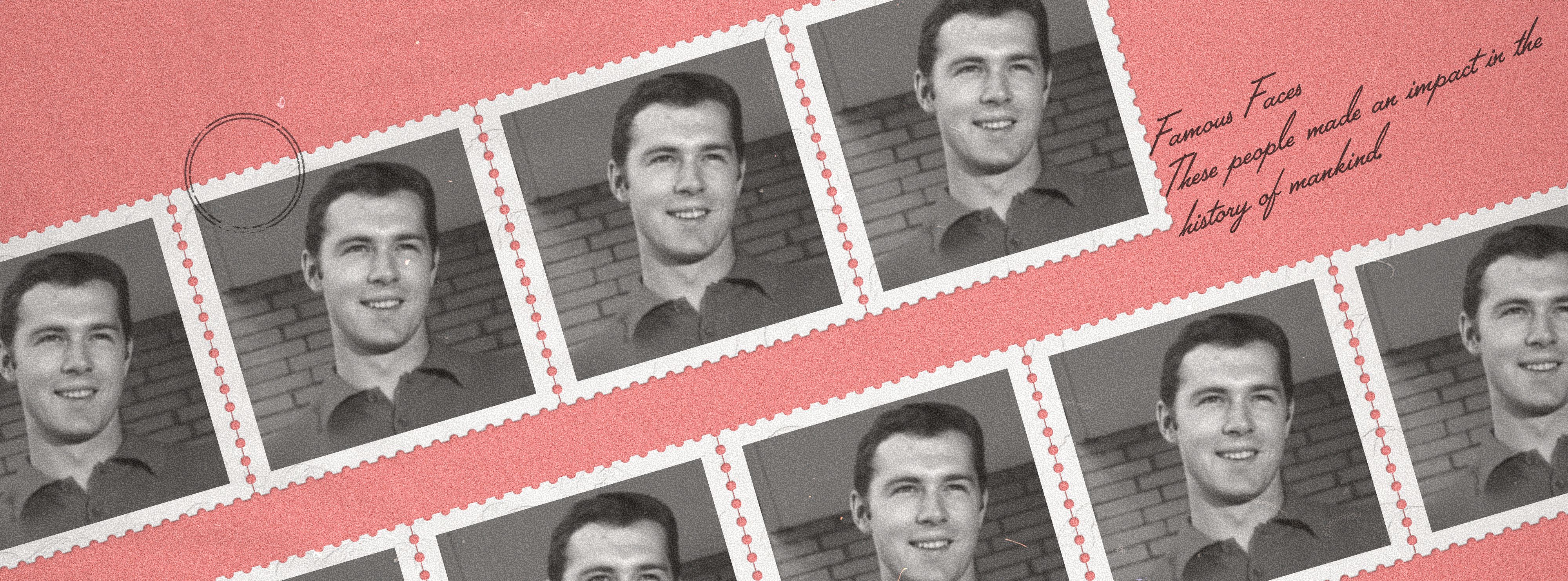 Foto von jungen Franz Beckenbauer im Trikot des FC Bayern München