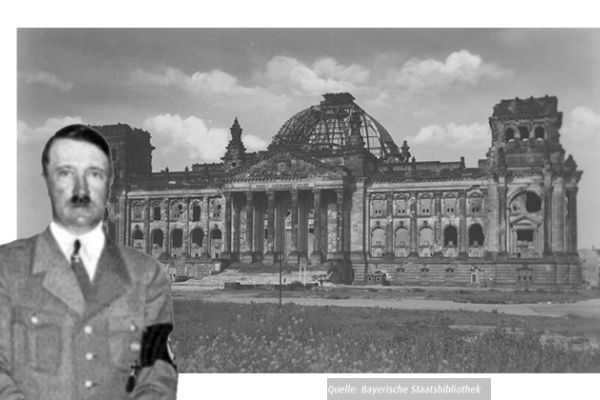 Bilder zeigt ein Foto von Adolf Hitler