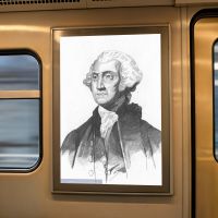 Zeichnung von George Washington