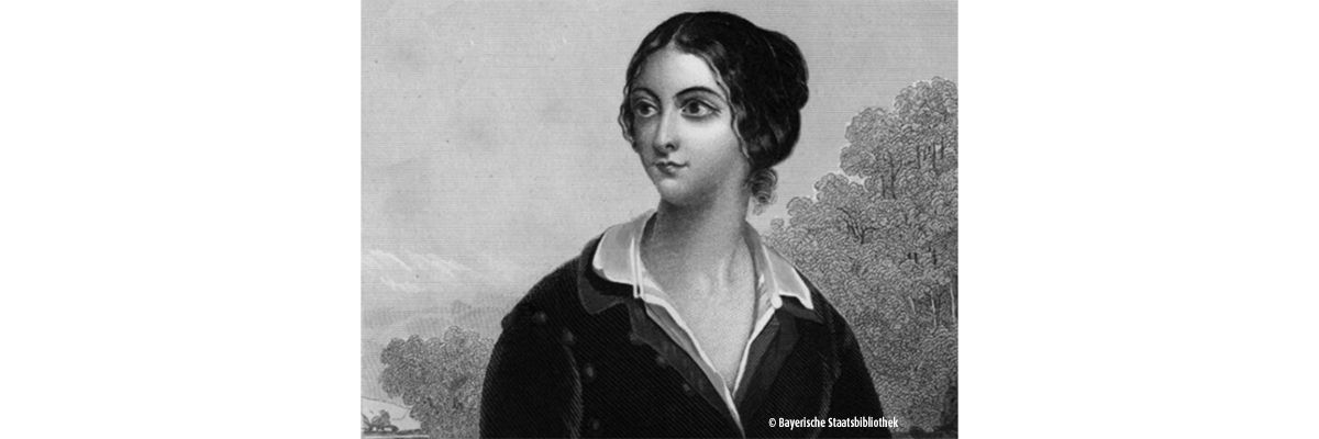 Zeichnung von Lola Montez