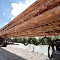 Anlieferung Holz