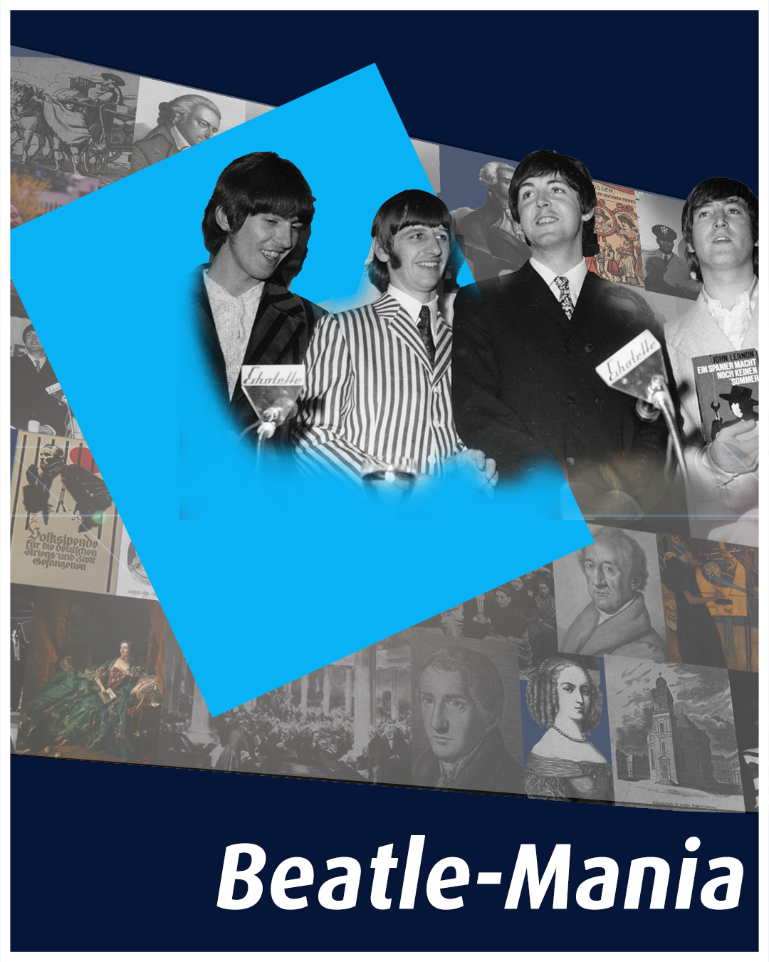 Bild zeigt die vier Beatles Mitglieder