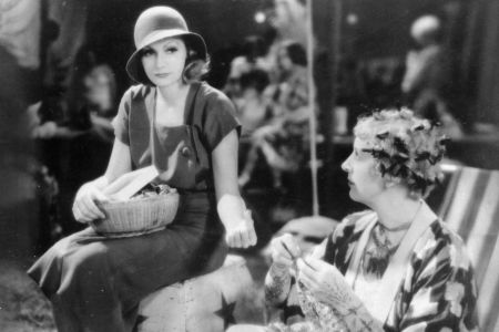 Greta Garbo und Marjorie Rambeau
