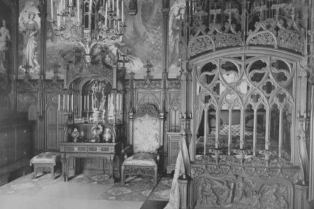 Schlafzimmer im Schloss Neuschwanstein