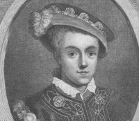 Zeichnung von Eduard VI.