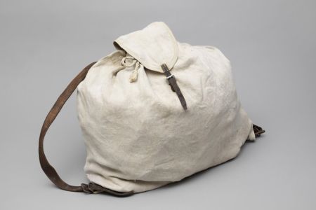 Rucksack der zum "Hamstern" benutzt wurde
