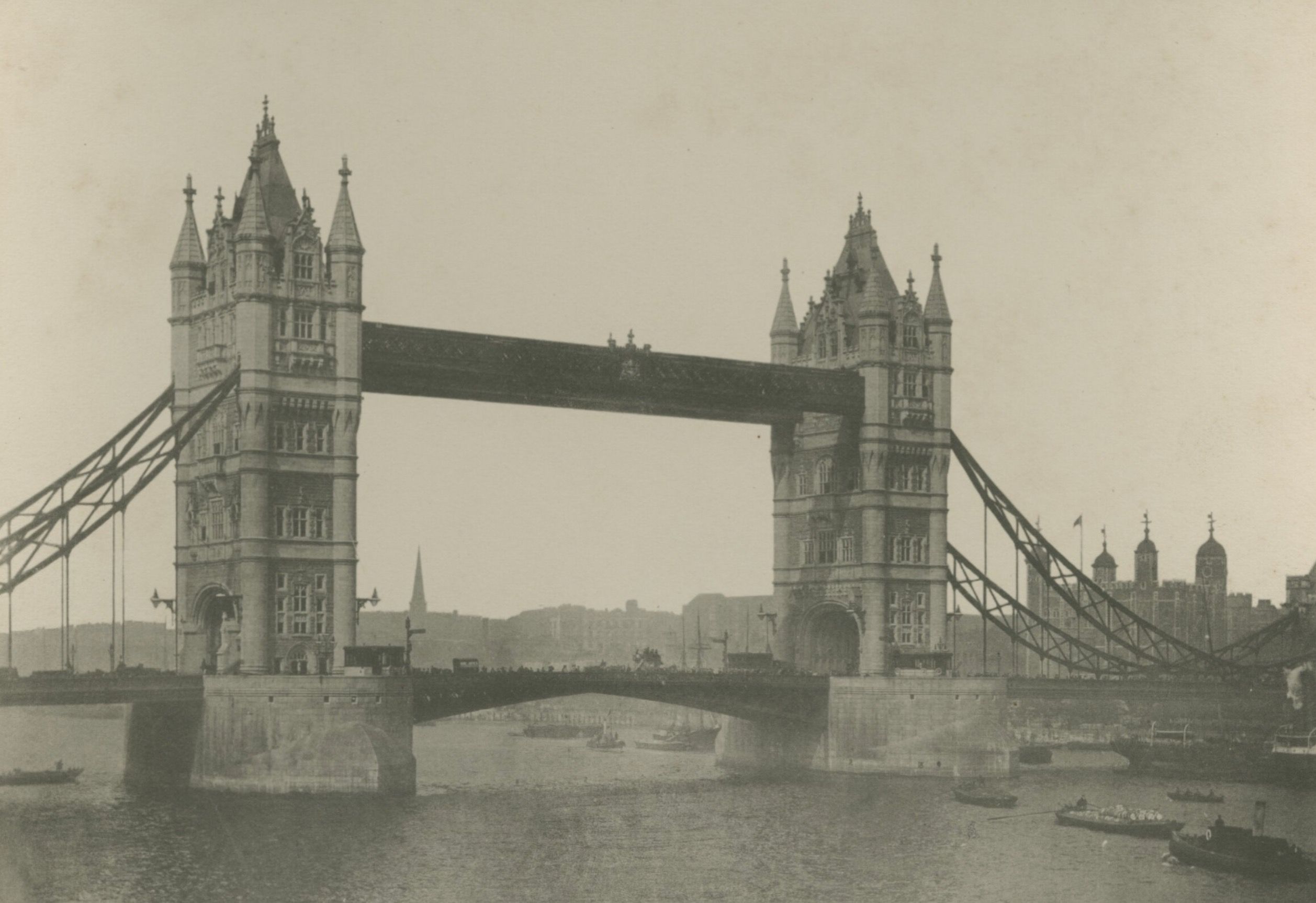 Tower Bridge London um 1900