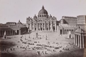 Petersplatz Rom © Bayerische Staatsbibliothek