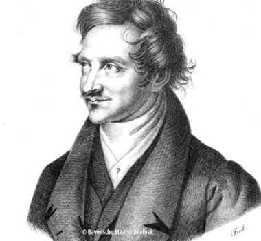 Zeichnung von Ludwig I. als junger Mann