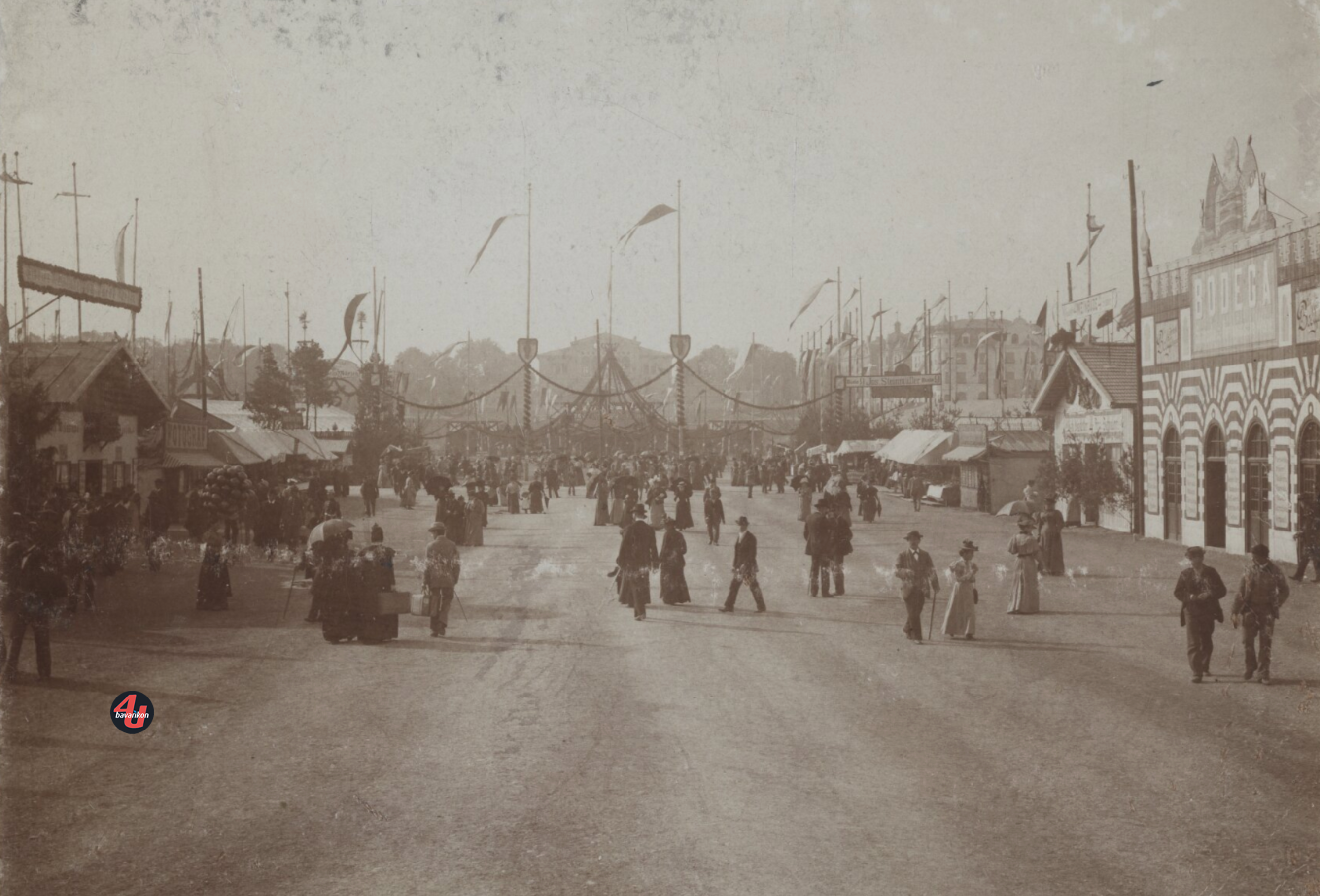 Budenstraße 1904 © Bayerische Staatsbibliothek