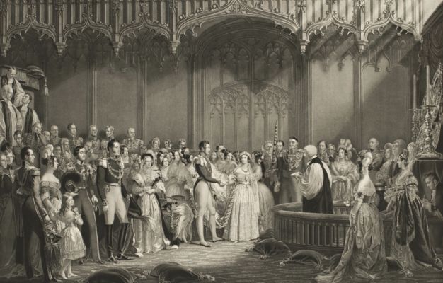 Hochzeit von Albert & Victoria © Kunstsammlungen der Veste Coburg