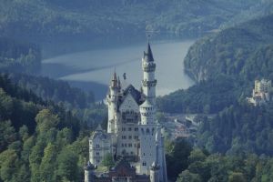 Schloss Neuschwanstein © Bayerische Staatsbibliothek