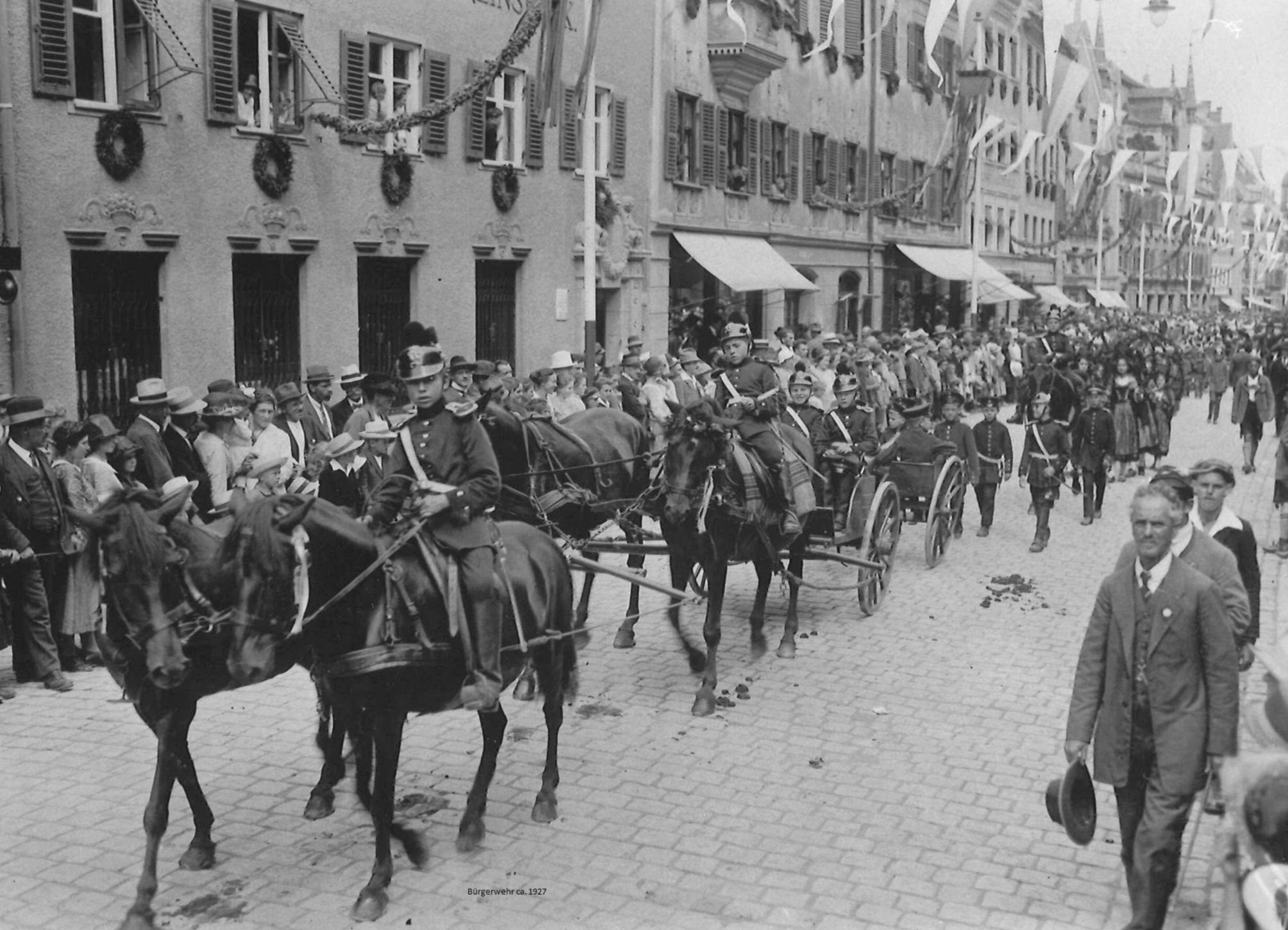 Tänzelfest Kaufbeuren 1927
