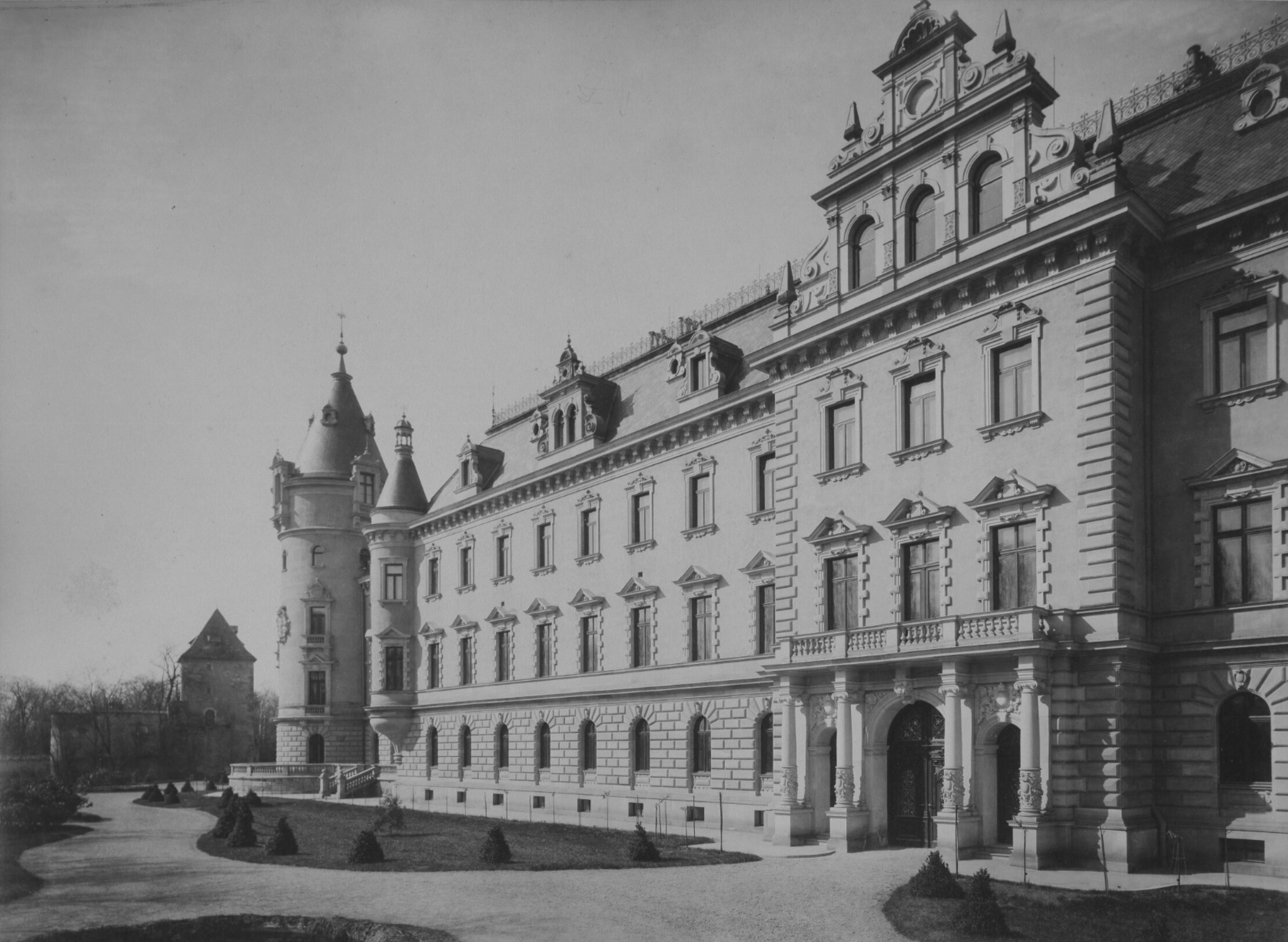 Schloss Thurn und Taxis 1889