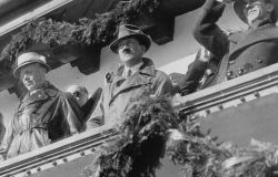 Adolf Hitler bei den Olympischen Spielen 1936