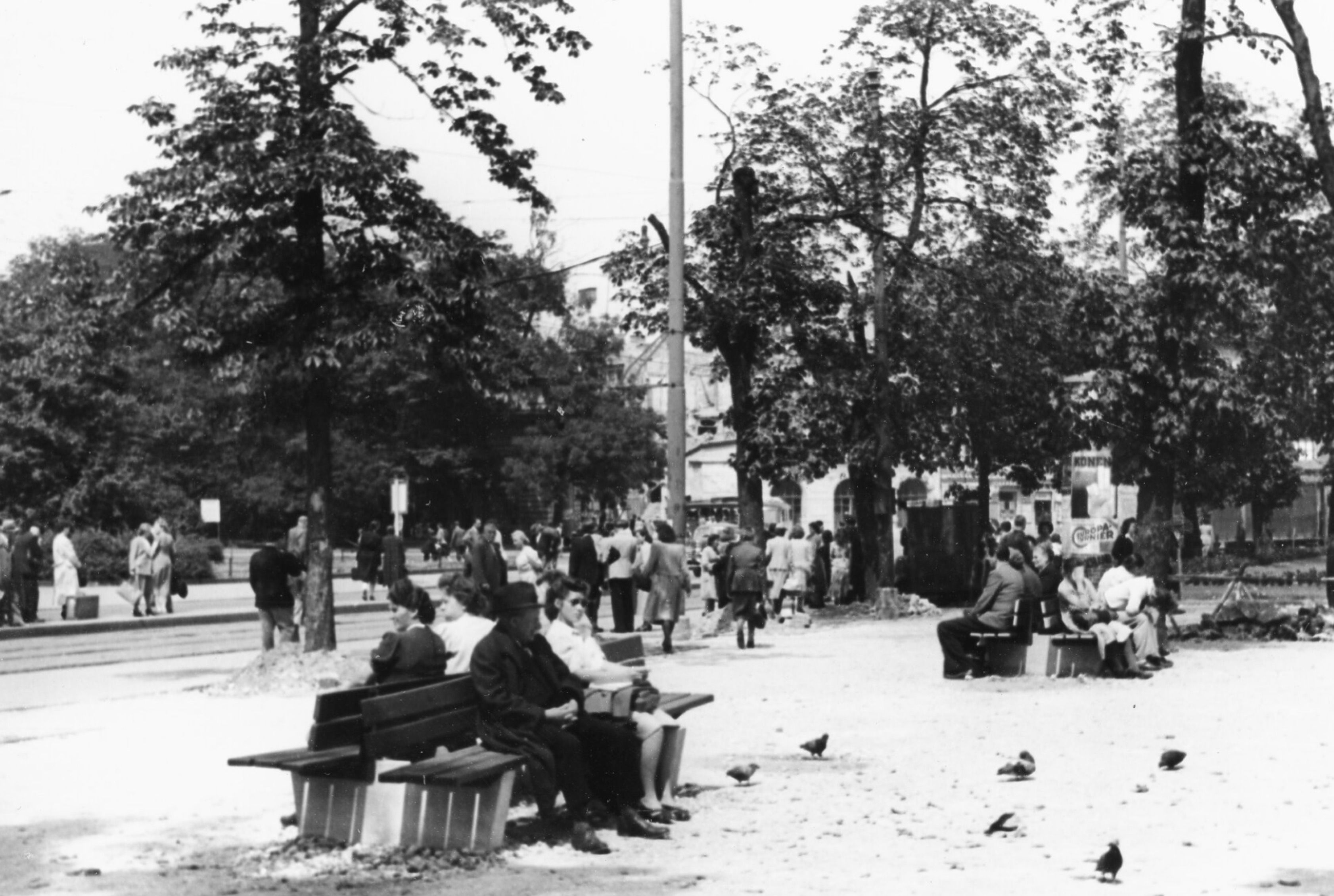 München Stachus um 1950