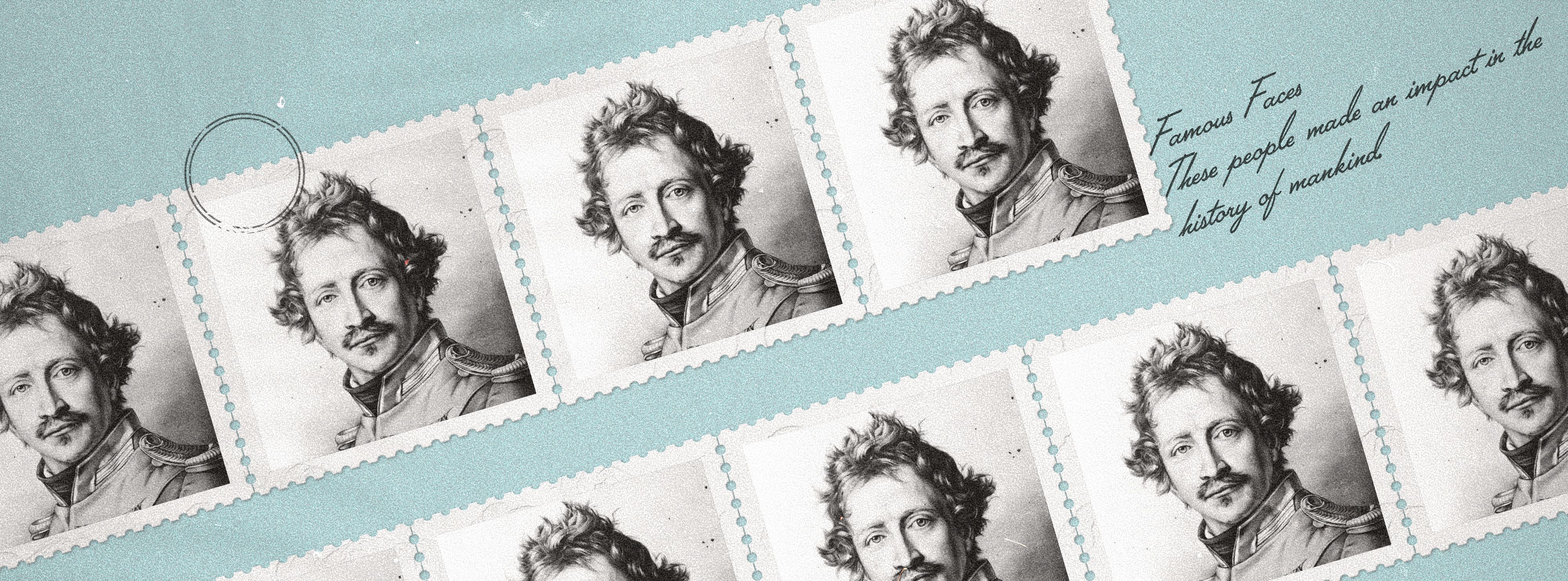 Zeichnung von König Ludwig I. von Bayern