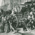 Hinrichtung der Girondisten 1793 © Bildarchiv der  Bayerischen Staatsbibliothek