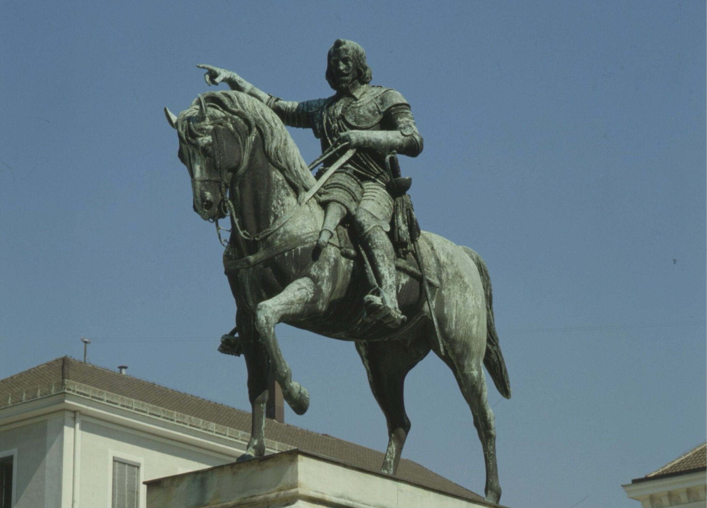 Statue von Kurfürst Maximilian I. (1573-1651) in München
