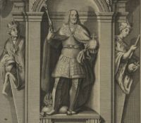 Bild zum Fränkischen Reich mit Gründer Karl dem Großen in der Mitte